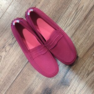 Rothy's Driver Loafers Raspberry